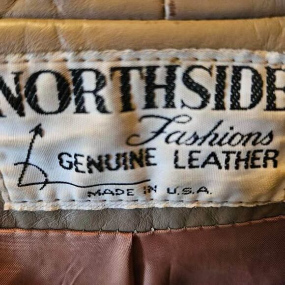 VINTAGE 1970s Deep Red-Brown Jacket Size 9 - Picture 3 of 3